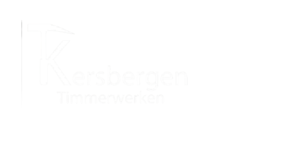 kersbergen timmerwerken logo transparant wit