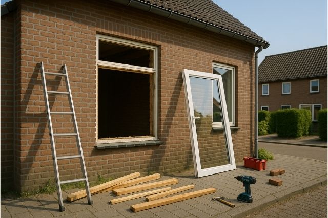 uitbouw aan achterzijde (1)