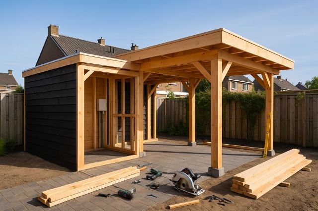 schuur en overkapping schuur en overkapping